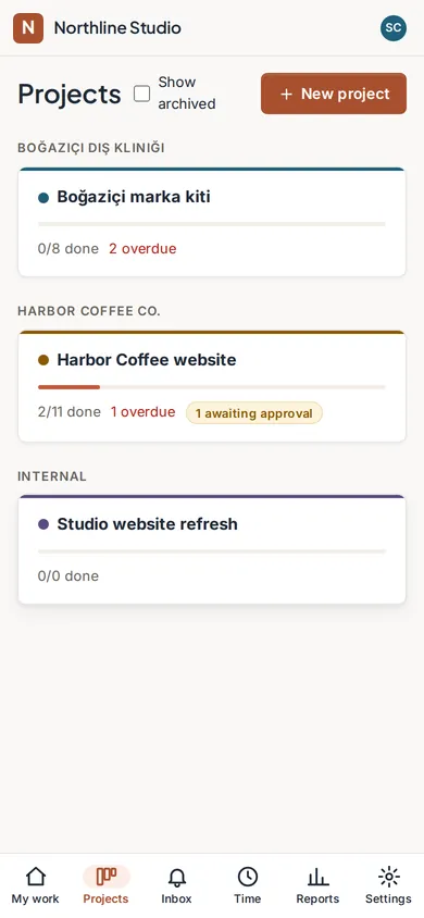 tasks